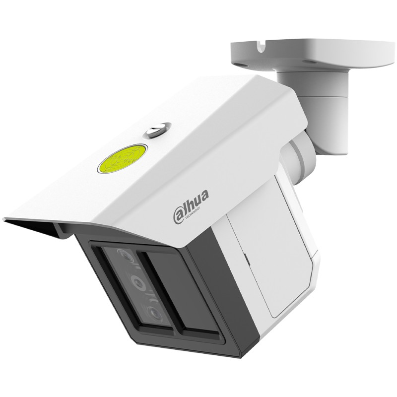 IP-Triple-Sight-Bullet Kamera, 2 MP, 3,6/12/25 mm, IR 100 m, IP67, IK10, weiß - DH-IPC-MFW5241T2P-E3-ASE-0360/1200/2500B-QH - 2