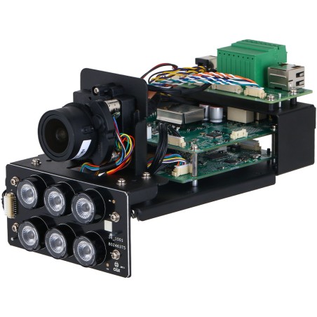 IP-Kennzeichen-Bullet-Kamera, 4 MP, 2,7 - 12 mm, IR 6,8 m, ohne Gehäuse - DHI-ITC413-PM4D-Z1 - 1