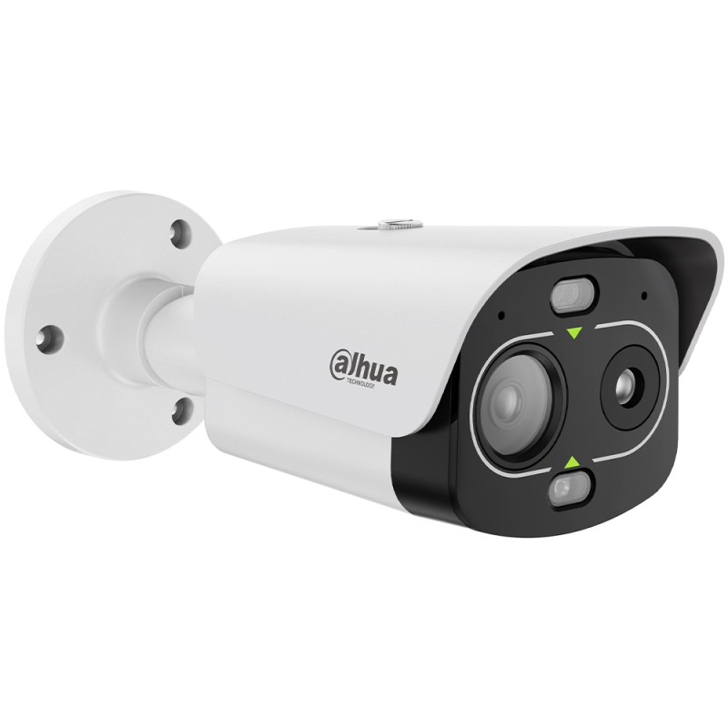 IP-Thermal-Bullet-Kamera, 4 MP, 10/12 mm, IR 50 m, IP67, IK10, weiß - DHI-TPC-BF1241-TB10F12-DW-S8-V1 - 2