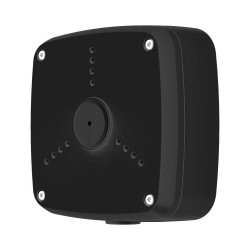 Junction box - For bullet or dome cameras - Suitable for outdoor use - Ceiling or wall installation - Color black - K