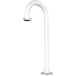 Dahua gooseneck mount, metal, white - DH-PFB301S-E-V2 - 1