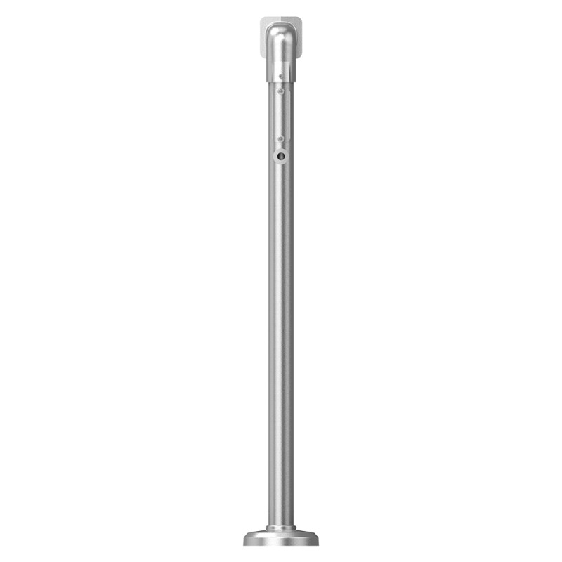 Bodenhalterung, Metall, silber