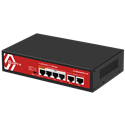 Safire Desktop PoE Switch 4 PoE+ ports 30W 802.3af/at 