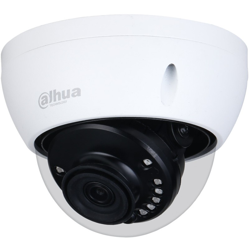 Dahua HD-CVI-Dome-Kamera, 5MP, 2,8mm, IR 30m, IP67, IK10, Weiss - DH-HAC-HDBW1500EP-0280B-S2 - 1