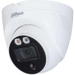 Dahua HD-CVI-Eyeball-Kamera, 5 MP, 2,8 mm, IR 30 m, IP67, Weiss - DH-HAC-ME1500EQP-LS-0280B-S2 - 1