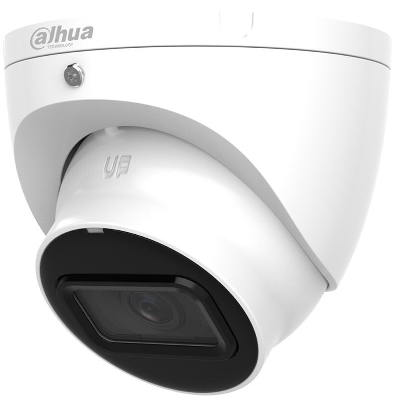 HD-CVI-Eyeball-Kamera, 5 MP, 2,8 mm, IR 30 m, IP67, Weiss - DH-HAC-HDW1500TLMP-A-0280B-S3-DIP - 2