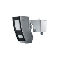 Dual-PIR-Außenmelder, 100 x 3 m, IP65, NDAA, silber