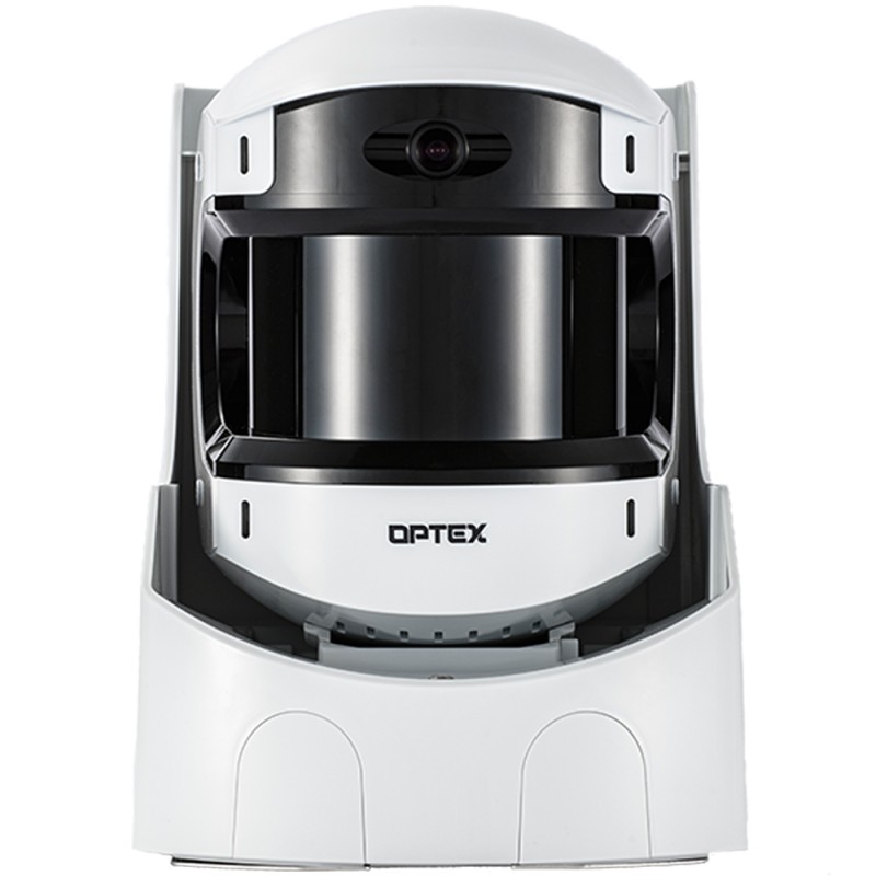 LiDAR-Bewegungsmelder, 30 x 60m/190°m, 1 Eingang, IP66, NDAA, weiß, außen