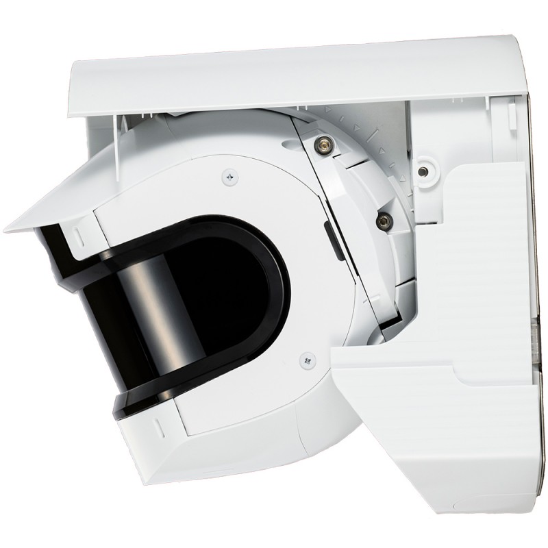 LiDAR-Bewegungsmelder, 30 x 60m/190°m, 1 Eingang, IP66, NDAA, weiß, außen