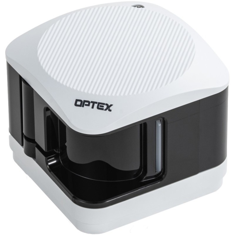 LiDAR-Bewegungsmelder, 10x10m/95°, IP55, NDAA, weiß, innen