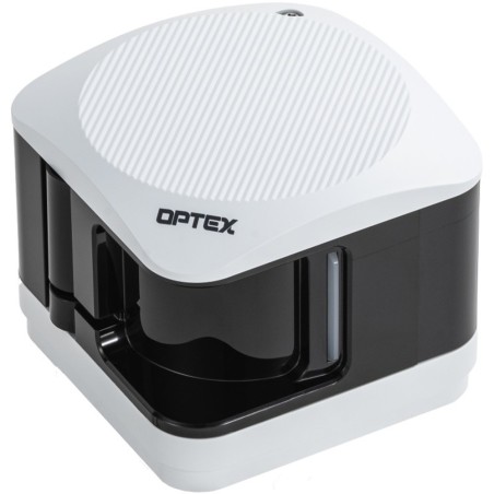 LiDAR-Bewegungsmelder, 10x10m/95°, IP55, NDAA, weiß, innen