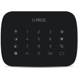 listrongÜbersichtliches Tastenlayout:/strong Inklusive Tasten für Scharfschaltung, Unscharfschaltung, Teilmodus, Info, OK, Abbre