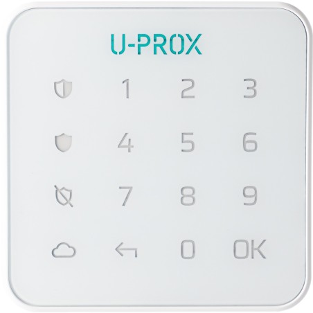 listrongKabelloses Bedienteil:/strong Einfache Scharf-/Unscharfschaltung und Statusanzeige des Alarmsystems/lilistrongIntuitive 