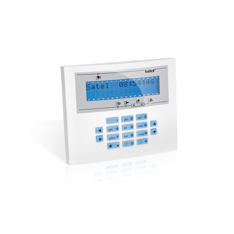Integra control panel with backlight blue - INT-KLCDL-BL - 1