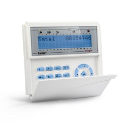 Satel Integra Bedienteil mit Hintergrundbeleuchtung blau - INT-KLCD-BL - 1