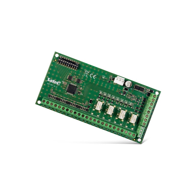 Sub-centre, 8 inputs, 4 OC and 4 relay outputs - INT-PP - 1