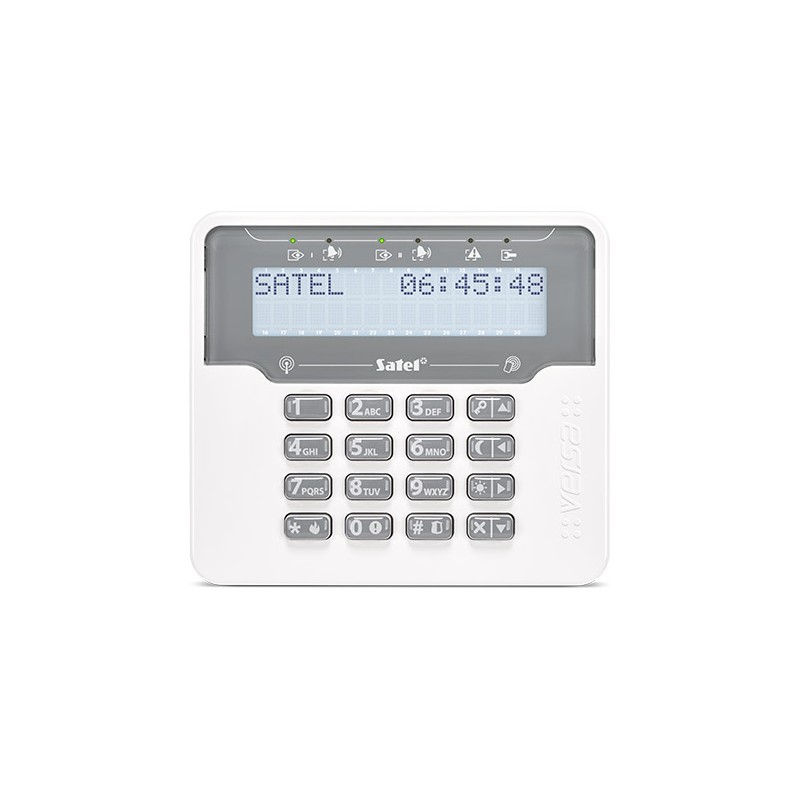 Versa Funk-LCD-Bedienteil, weiß/grau - VERSA-KWRL2 - 1