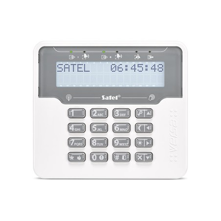 Versa Funk-LCD-Bedienteil, weiß/grau - VERSA-KWRL2 - 1
