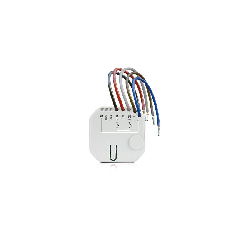 Radio control 230V, for flush-mounted boxes - ASW-210 - 1