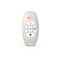 Handsender, bidirektional, 3 LEDs, hellgrau