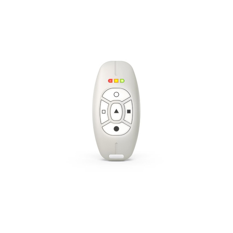 Hand-held transmitter, bidirectional, 3 LEDs, light grey - APT-200 - 1