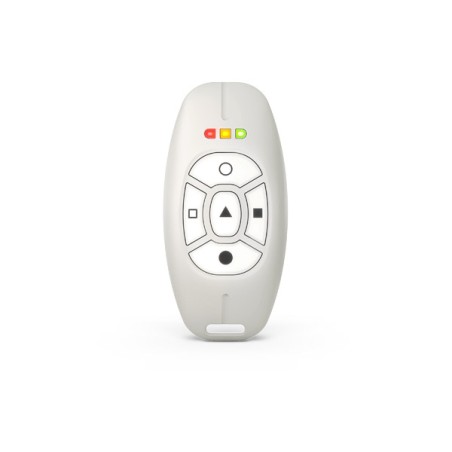 Hand-held transmitter, bidirectional, 3 LEDs, light grey - APT-200 - 1