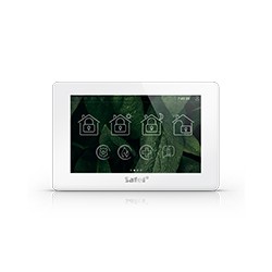 Satel Bedienteil, 7" Touchscreen, weiß - INT-TSH2-W - 1