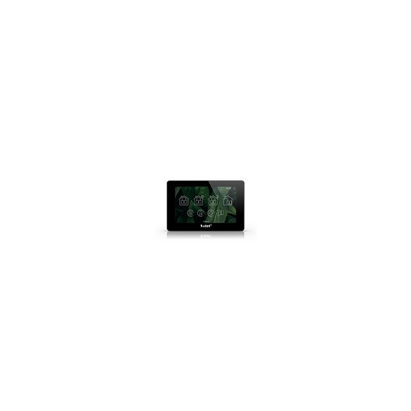 Satel Bedienteil, 7" Touchscreen, schwarz - INT-TSH2-B - 1