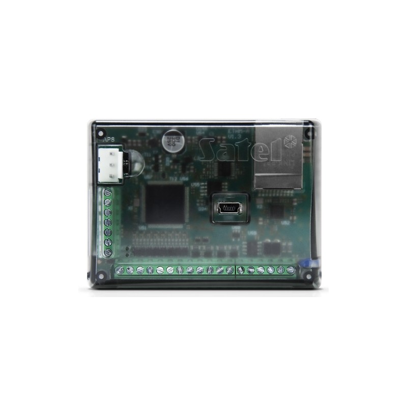 Universal TCP/IP module, 8 inputs, 4 outputs - ETHM-A - 1