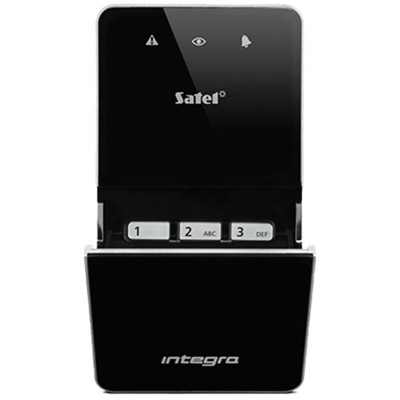 Bedienteil, mit hintergrundbeleuchteter Tastatur, schwarz