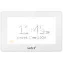 7" Touch-Screen-Bedienteil m. Mifare Leser, TFT-Display, weiß