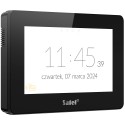 7" Touch-Screen-Bedienteil m. Mifare Leser, TFT-Display, schwarz