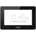 7" Touch-Screen-Bedienteil m. Mifare Leser, TFT-Display, schwarz