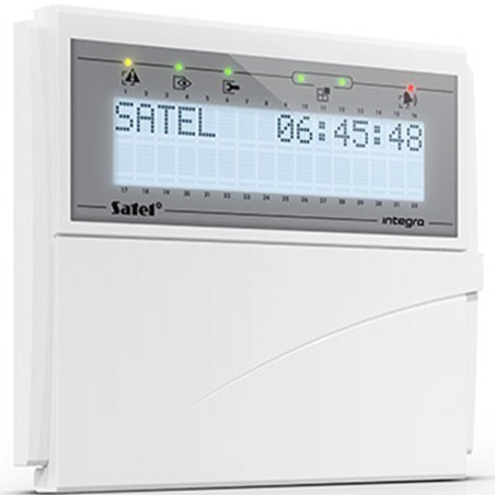Integra control panel with backlight white - INT-KLCD-W - 1