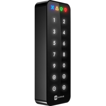 BeWave wireless code keypad, 868 - 868.6 MHz, black - AKP-200-B - 1