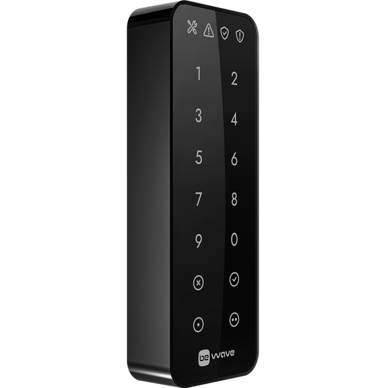 BeWave wireless code keypad, 868 - 868.6 MHz, black - AKP-200-B - 3
