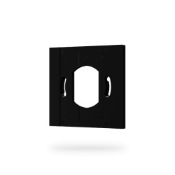 Bracket, plate, black - WRE-KU68-BK - 1