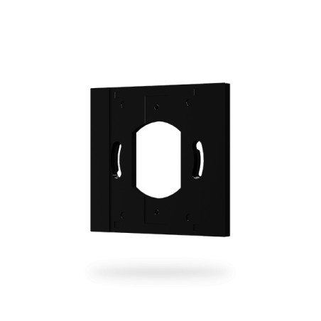Bracket, plate, black - WRE-KU68-BK - 1