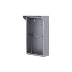 Dahua surface-mounted mounting box, for 2 modules, with rain cover, metal, silver
