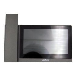 Innenmonitor mit Hörer, 7" LCD Monitor, 6x Alarm, 1x Alarm out,