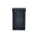 Dahua surface-mounted mounting box, for 2 modules, with rain cover, metal, black