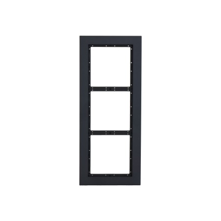 Dahua frame, for 3 modules, black