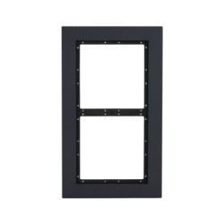 Dahua frame, for 2 modules, black