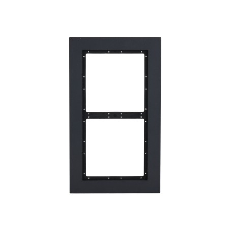 Dahua frame, for 2 modules, black