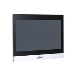 Touch-Screen-Monitor 10", IP&Wlan, 2-way-audio, silber