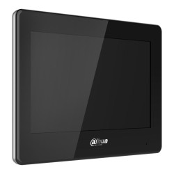 Dahua Touch-Screen-Monitor 7", IP-WLAN, 2-Draht, schwarz, ohne PoE