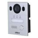 Dahua 2-Draht-Hybrid-Villa-Türstation, 2MP, IP65, IK07, silber