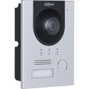 Dahua 2-wire IP video door intercom, 2 MP, IR, IP65, IK07, silver - DHI-VTO2202F-P-S3 - 2