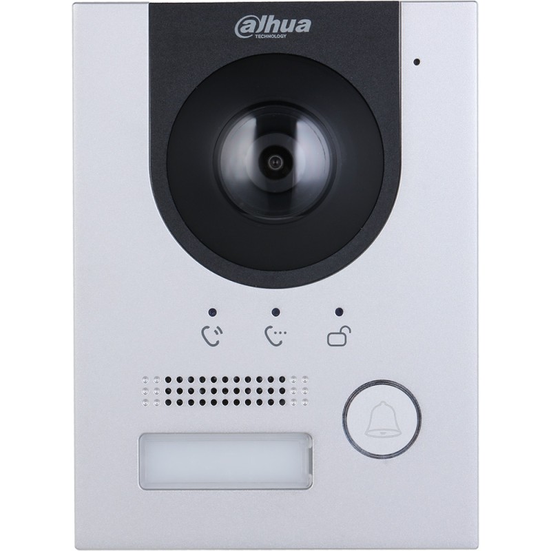 Dahua 2-Draht-IP-Video-Türsprechstelle, 2 MP, IR, IP65, IK07, silber