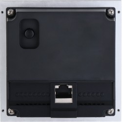 IP/2-Draht-Video-Türsprechstelle, 2MP, IP65, IK07, ohne Logo, silber